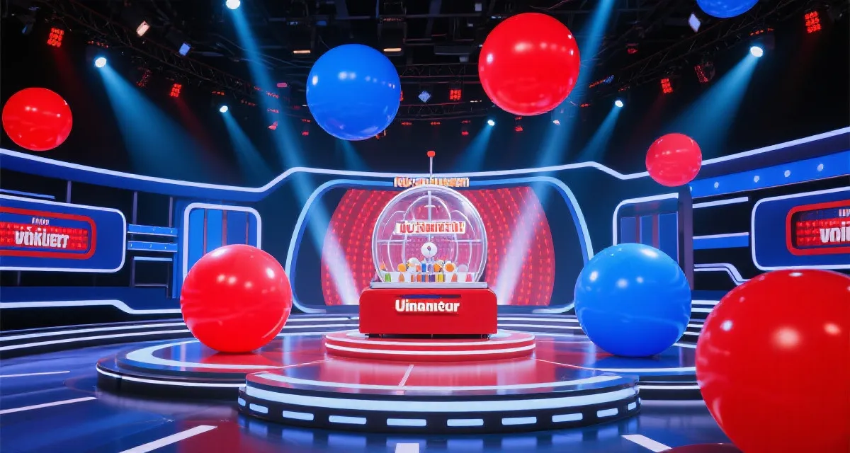 双色球开奖舞台示意图