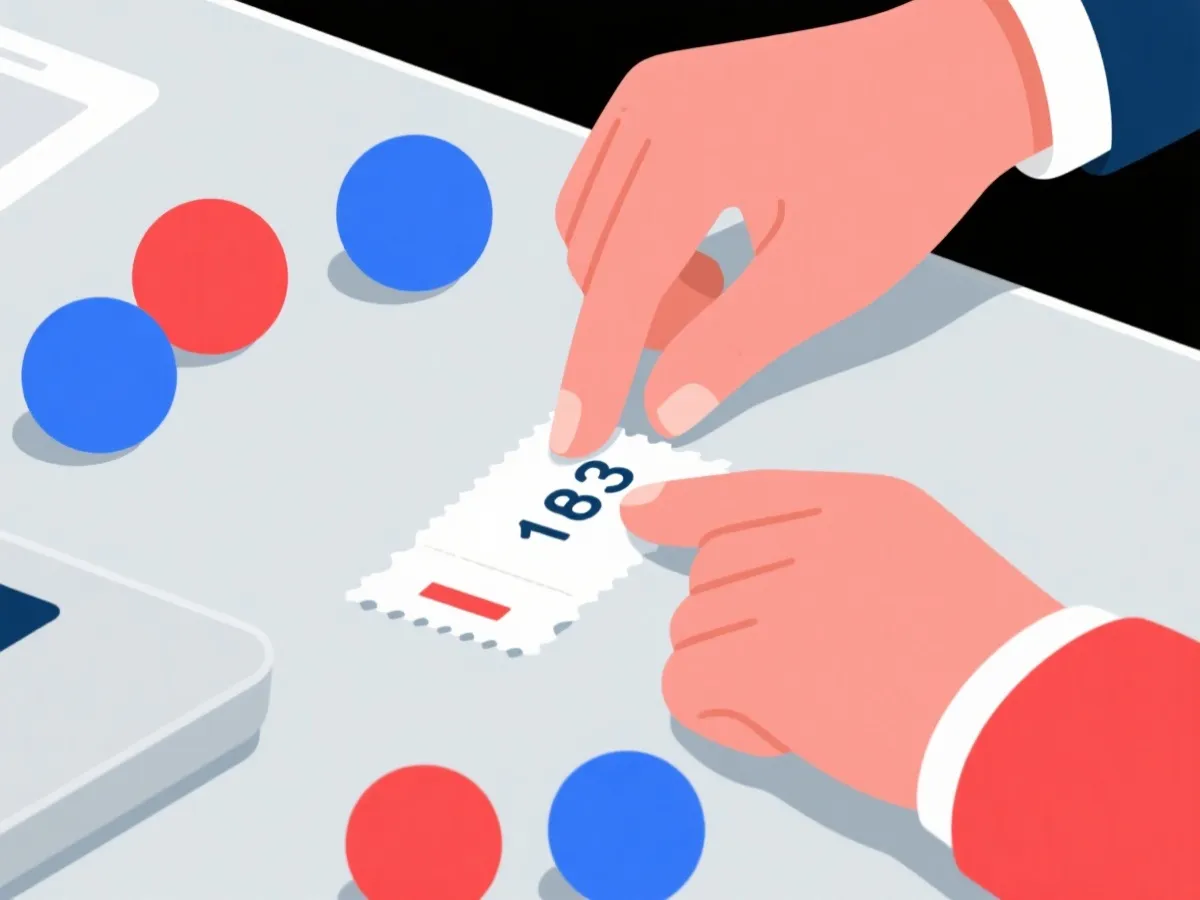 双色球选号与票面核对示意图